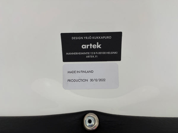 Black 'Karuselli' Lounge Chair by Yrjö Kukkapuro