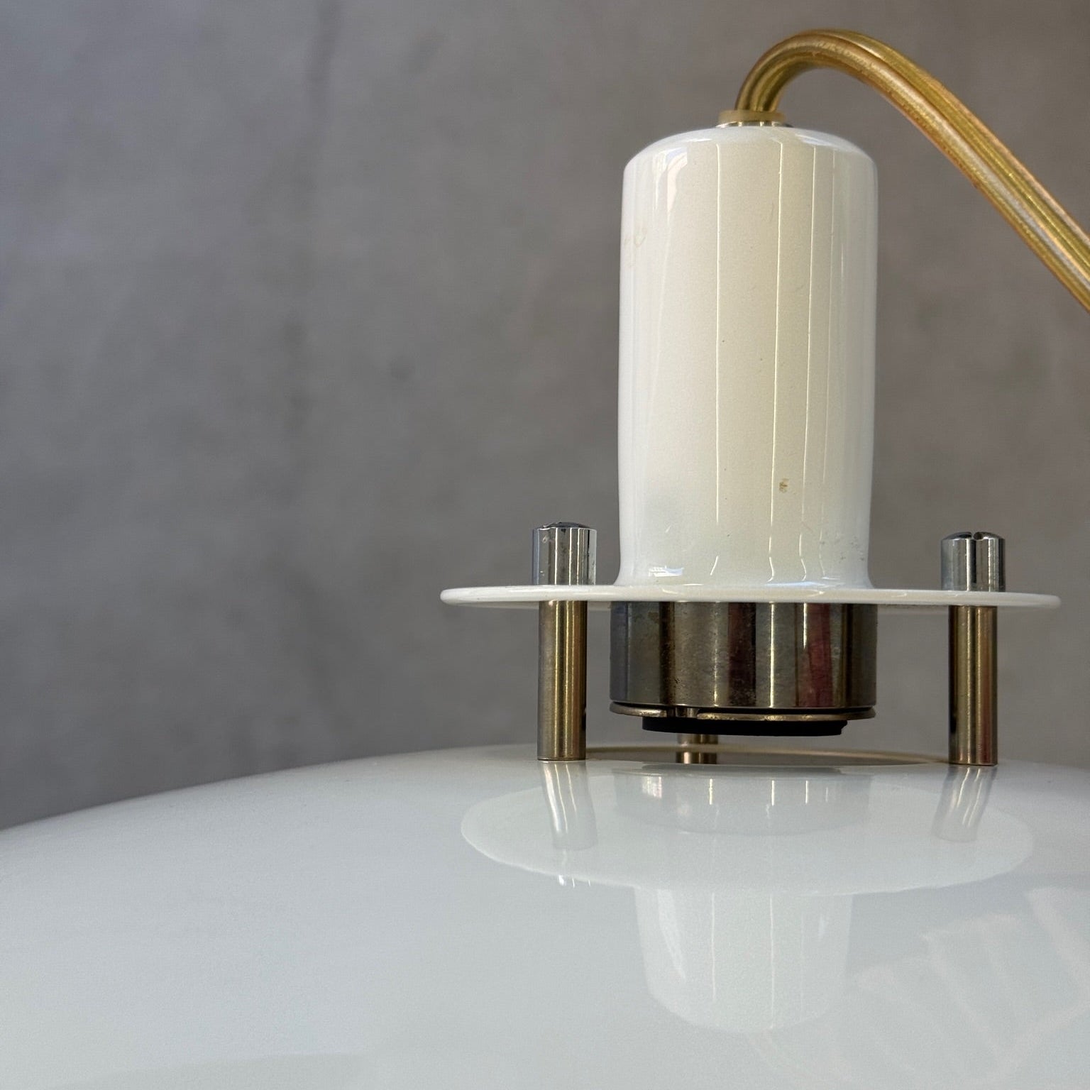 Vintage Belid Danish Hanging Lamp