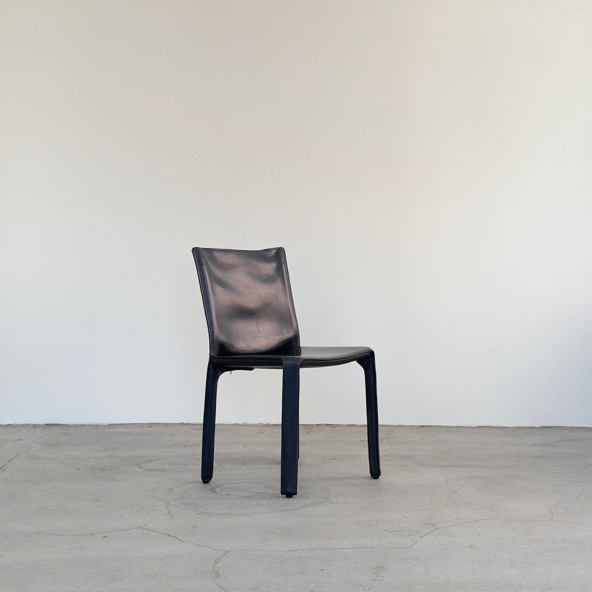 Set of 412 Cab Chairs by Mario Bellini for Cassina