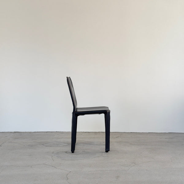 Set of 412 Cab Chairs by Mario Bellini for Cassina