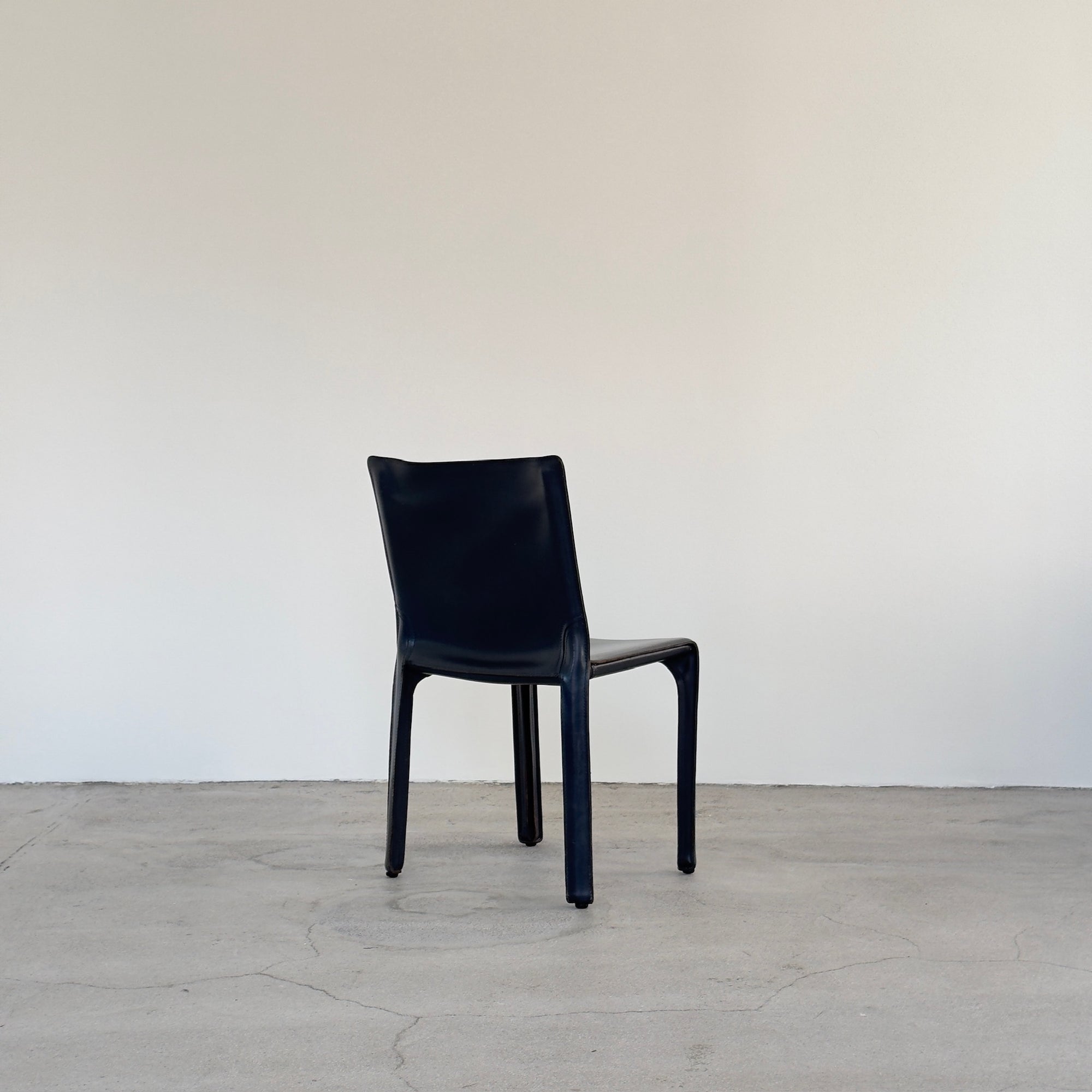 Set of 412 Cab Chairs by Mario Bellini for Cassina