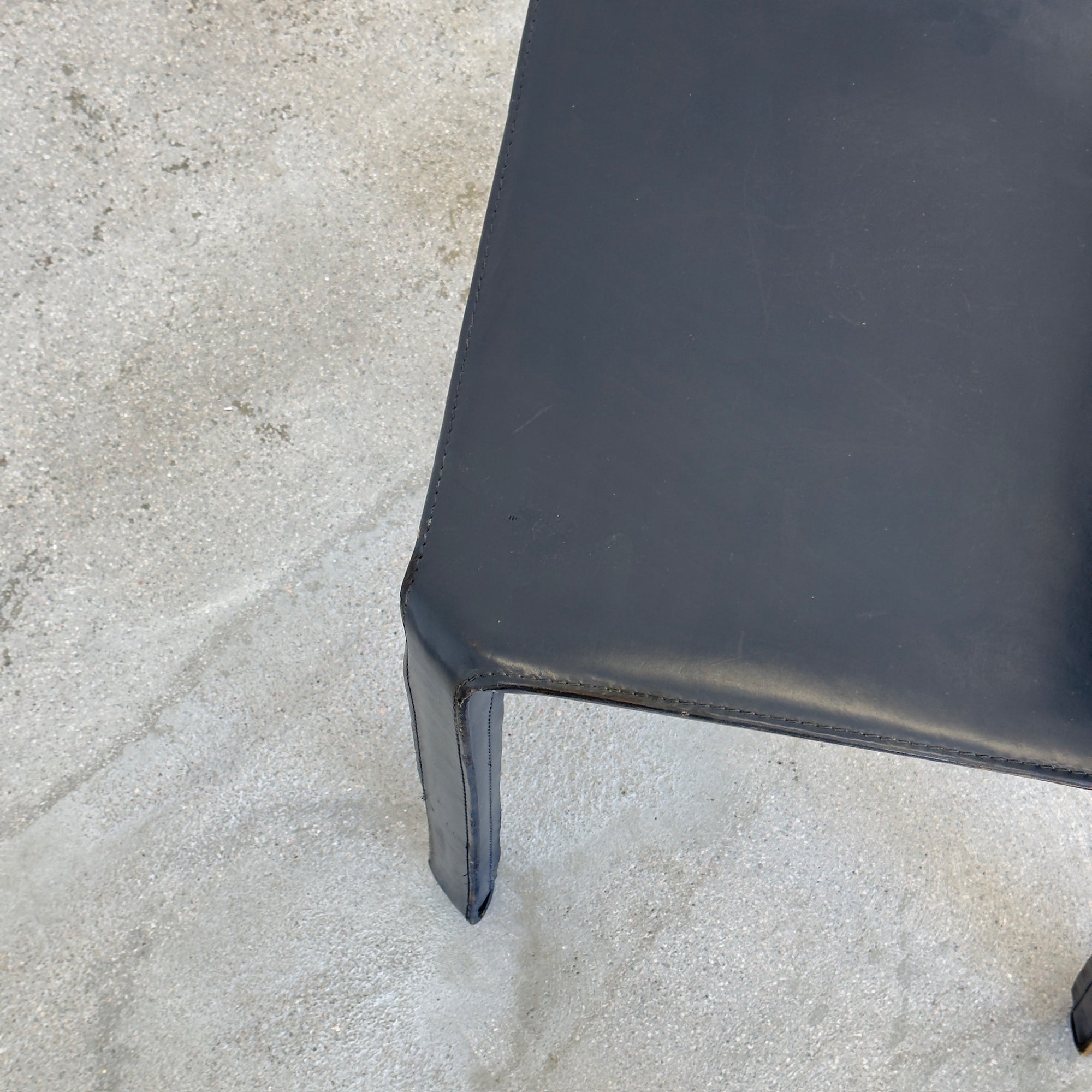 Set of 412 Cab Chairs by Mario Bellini for Cassina