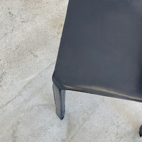 Set of 412 Cab Chairs by Mario Bellini for Cassina