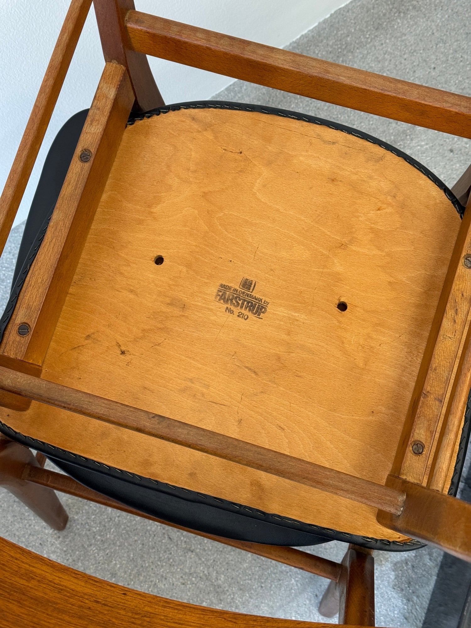 Vintage Danish Farstrup Møbelfabrik Model 210 Chairs