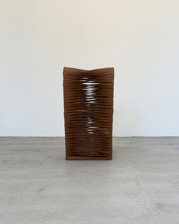 Italian Contemporary Leather Strap Chair