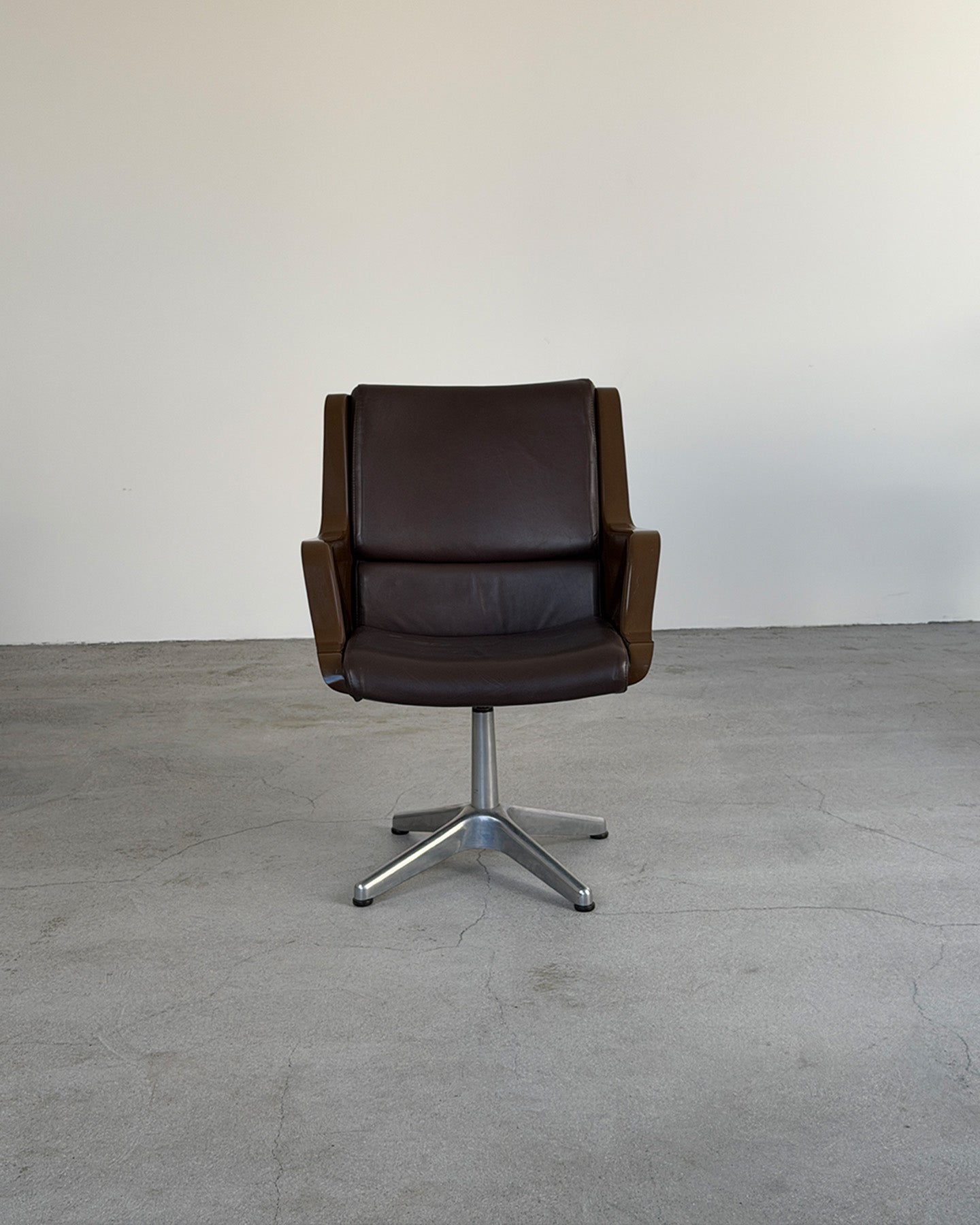 Brown Model 3428 Armchair by Yrjö Kukkapuro for Haimi, 1970s