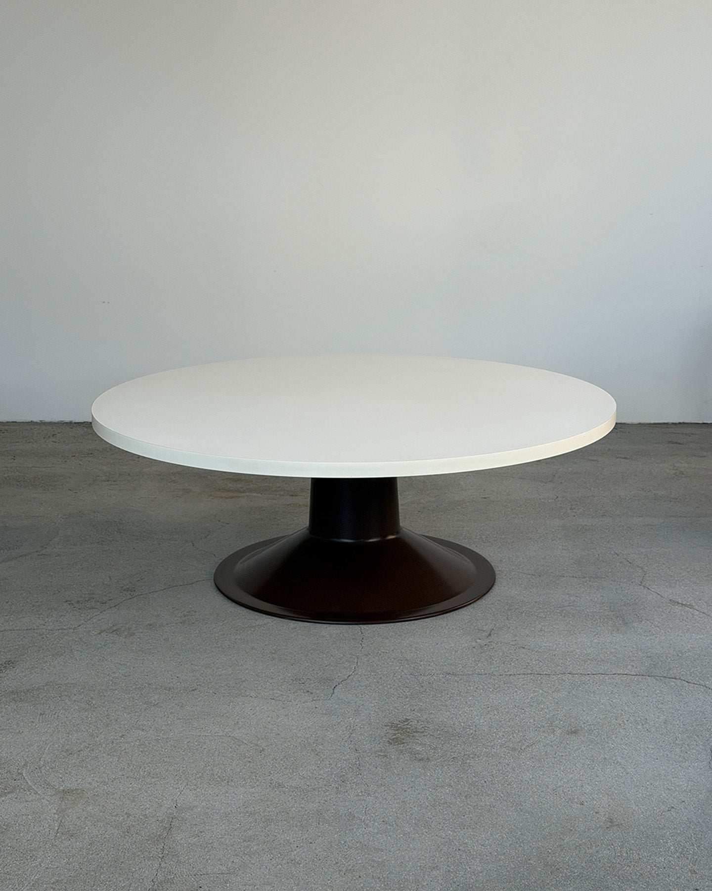 Brown Saturnus Coffee Table by Yrjö Kukkapuro for Haimi Finland, 1970s