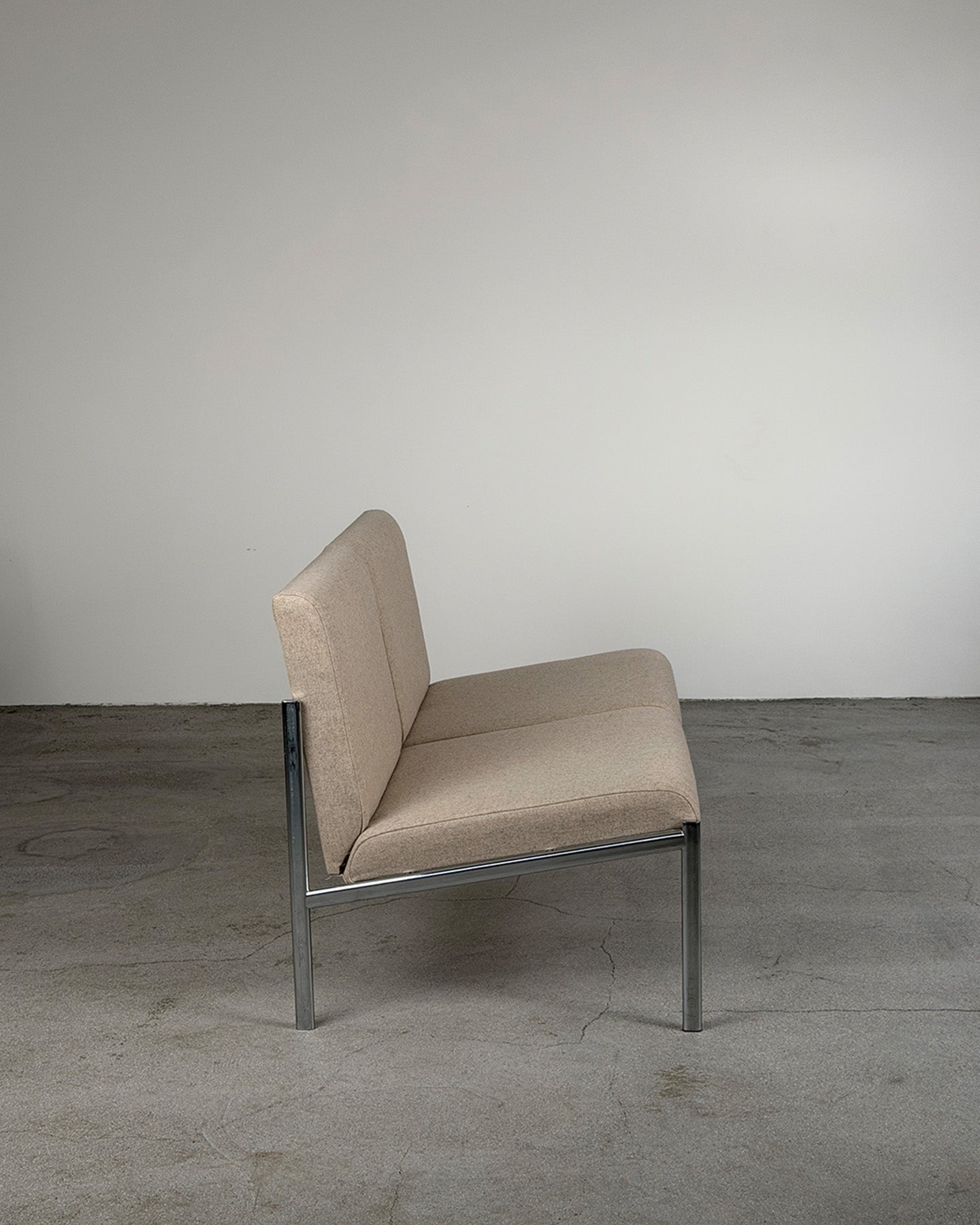 Beige Wool 'Kiki' 2-Seater Sofa by Ilmari Tapiovaara for Artek