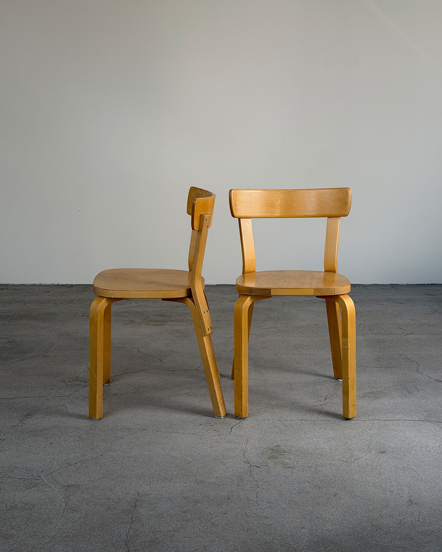 Artek 69 Birch Chair by Alvar Aalto