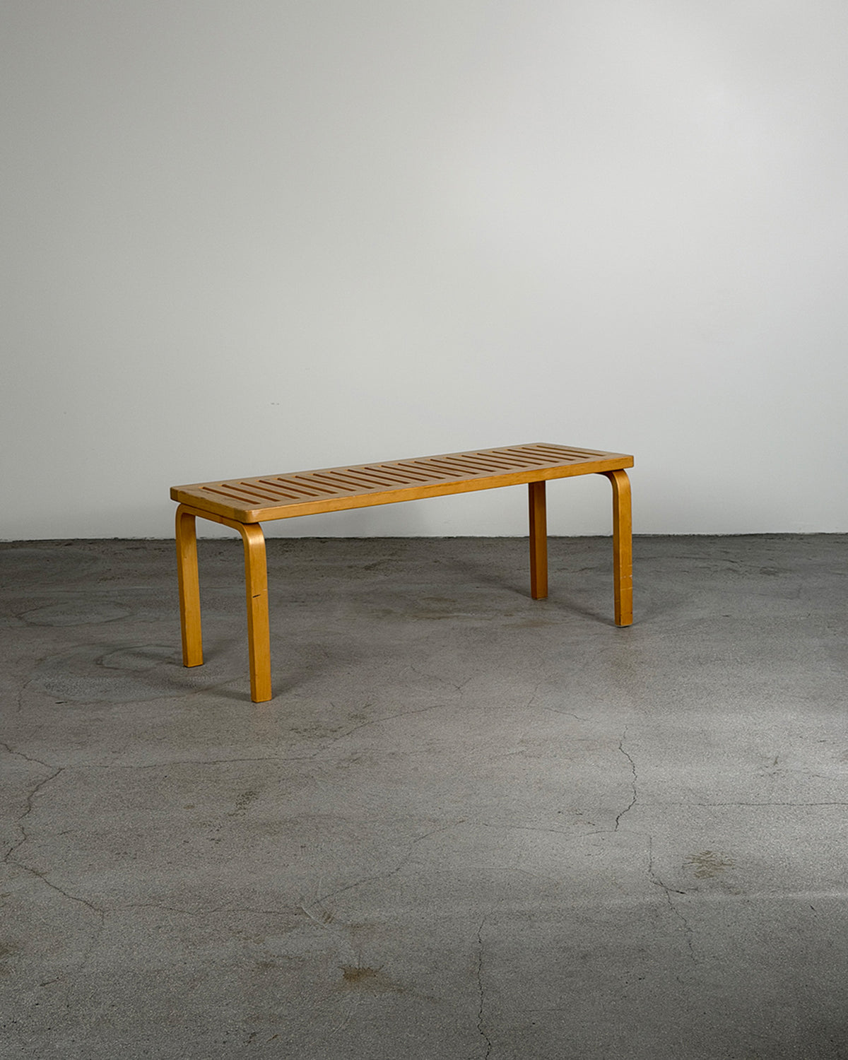 Artek 153A Birch Bench by Alvar Aalto