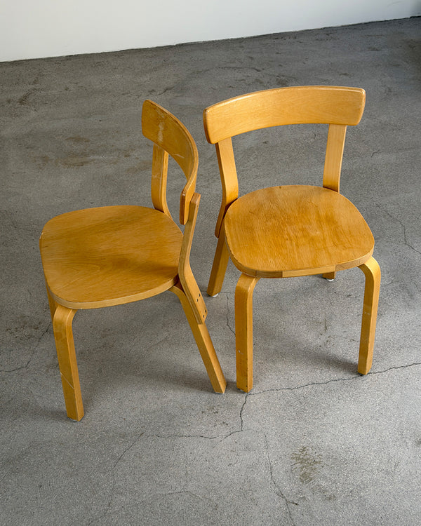 Artek 69 Birch Chair by Alvar Aalto