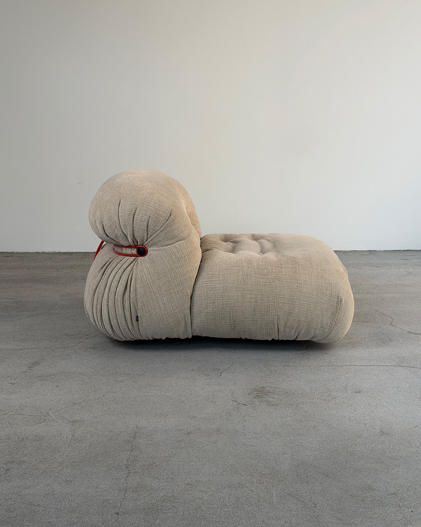 Beige Soriana Lounge Chair by Afra & Tobia Scarpa for Cassina