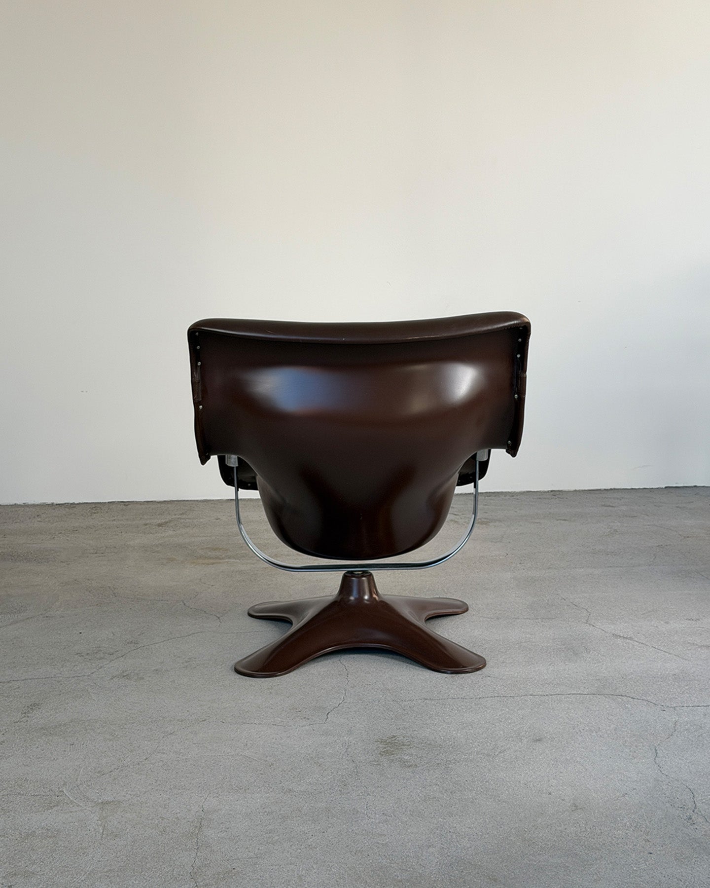 Brown Karuselli Lounge Chair by Yrjö Kukkapuro for Haimi