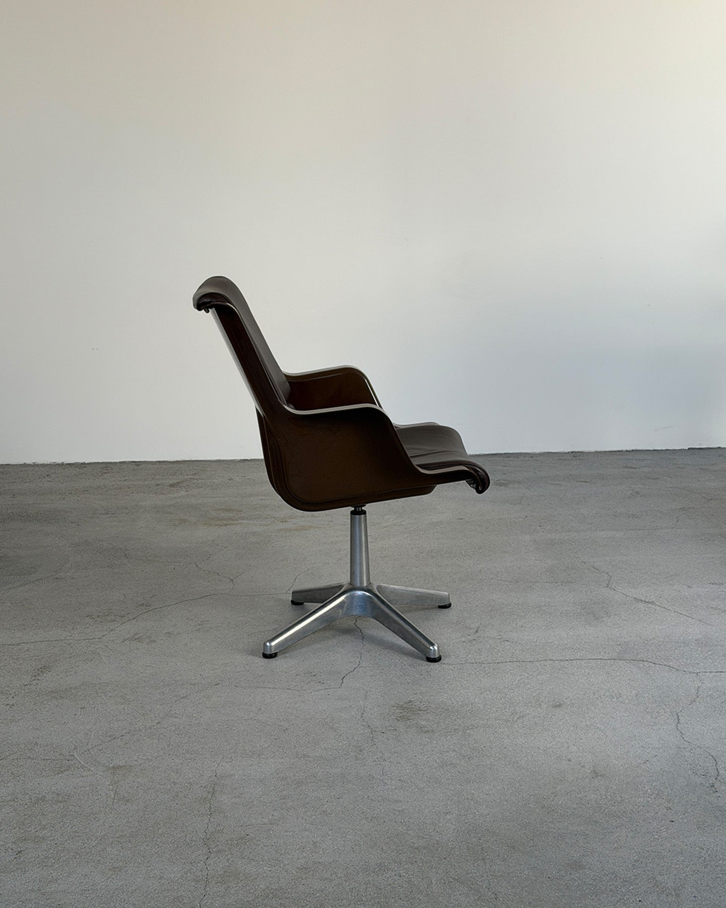 Brown Model 3428 Armchair by Yrjö Kukkapuro for Haimi, 1970s