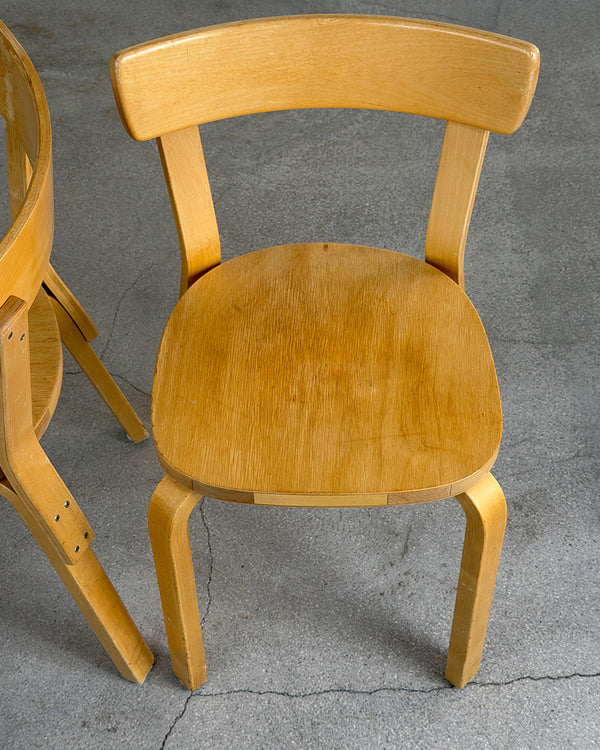 Artek 69 Birch Chair by Alvar Aalto