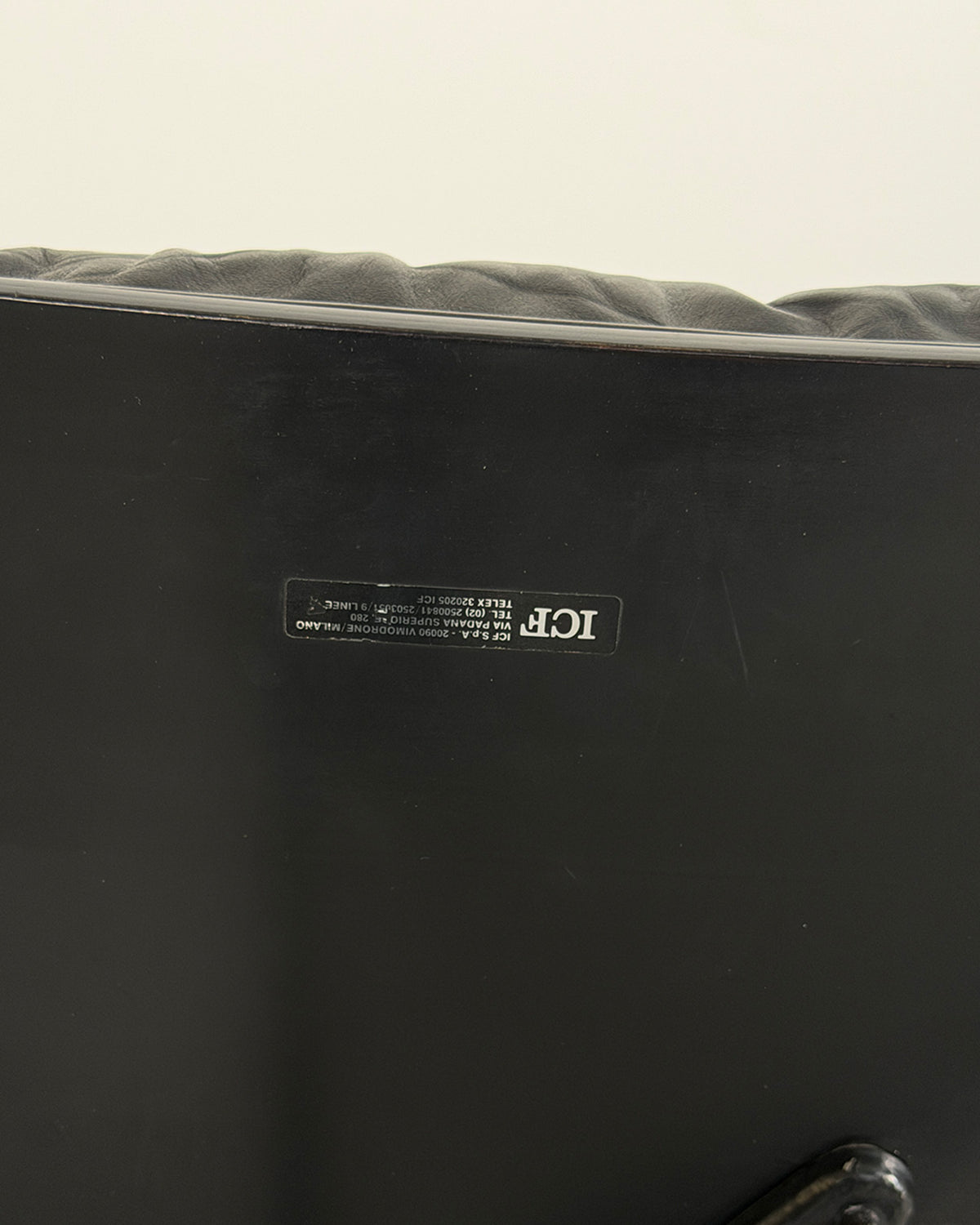 Vitra Black Eames Lounge Chair by Charles & Ray Eames, 1980s