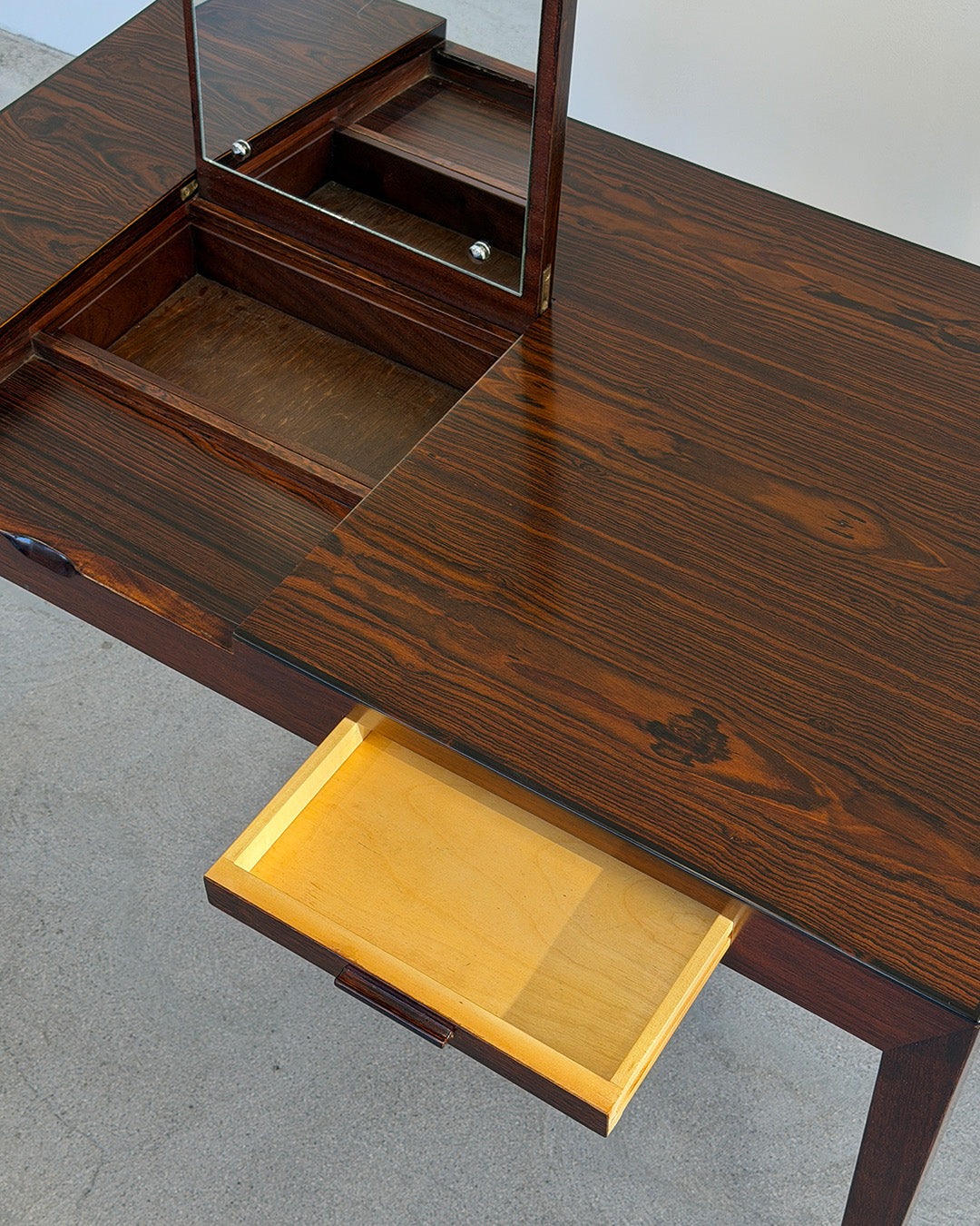 Haslev Møbelfabrik 1960s Rosewood Dressing Table by Severin Hansen