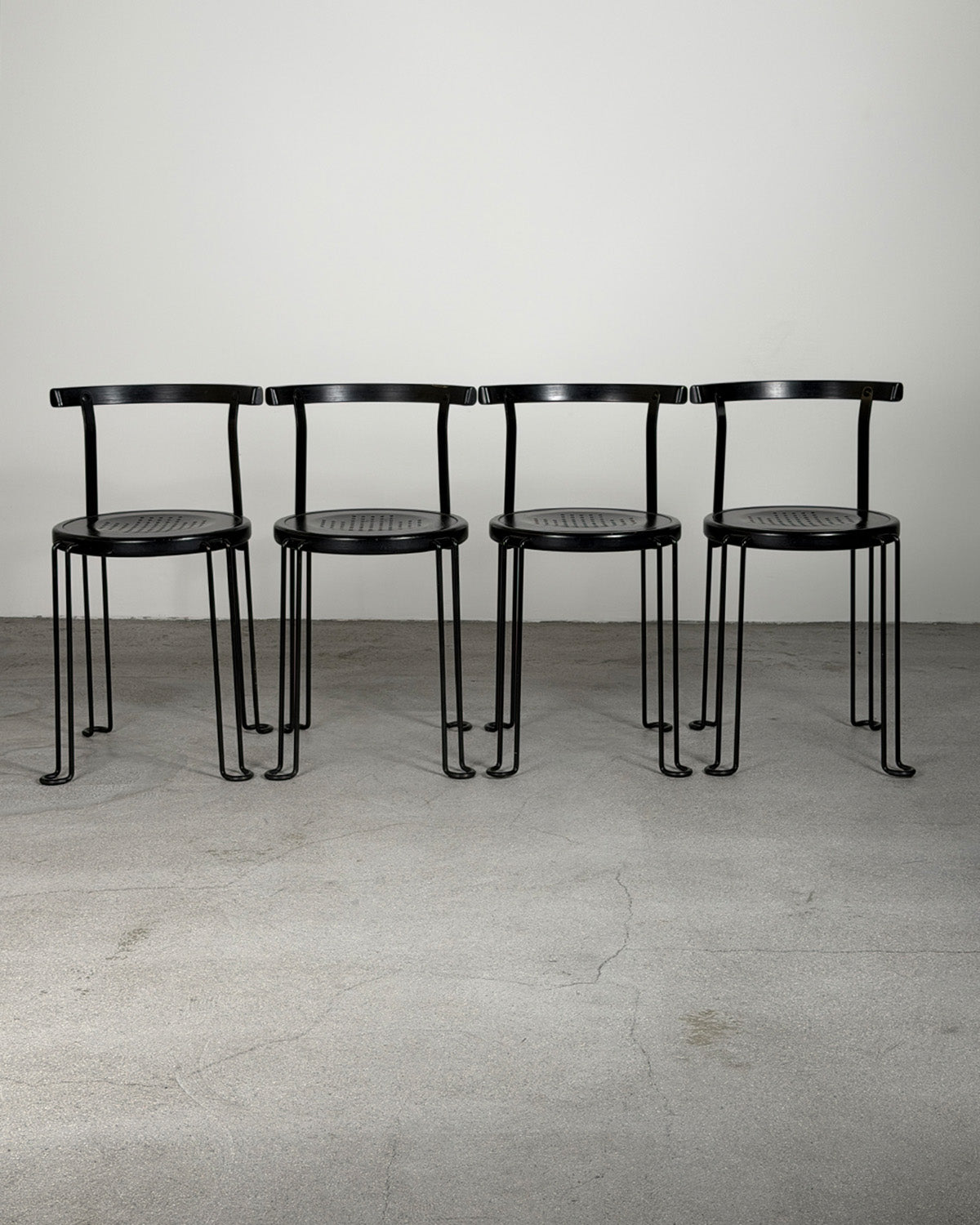 Börge Lindau 1980s 'B4' Stacking Chair for Blå Station