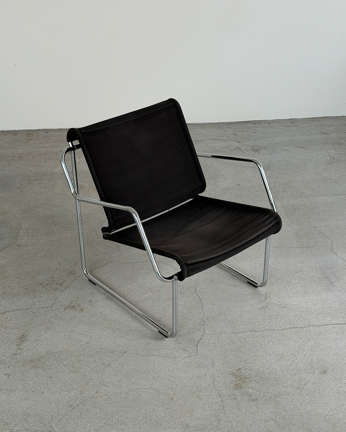 Black 'Pressu' Chair by Yrjö Kukkopuro for Avarte