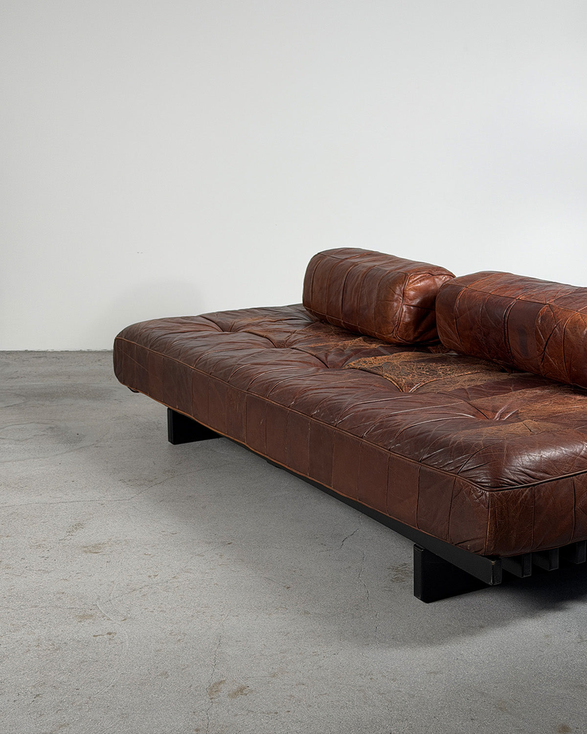 Vintage Brown Leather DS-80 Daybed by de Sede