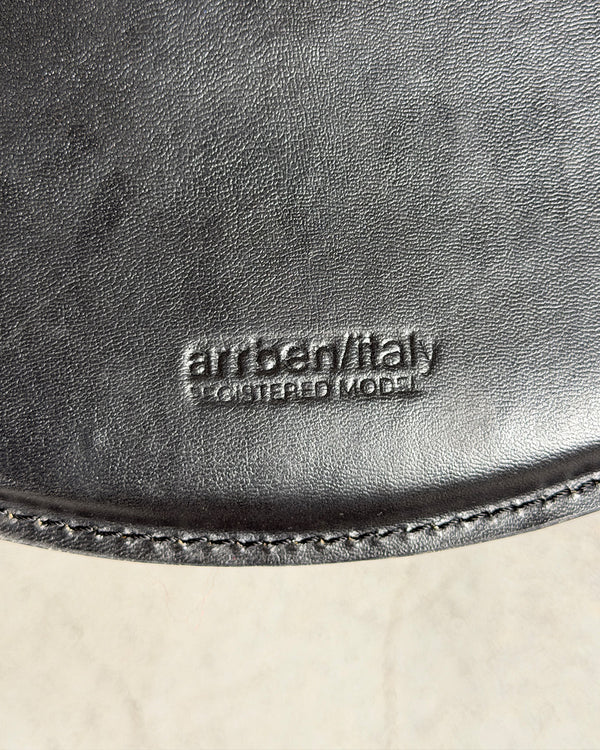 Black 'Canasta' Dining Chairs by Arrben Italy