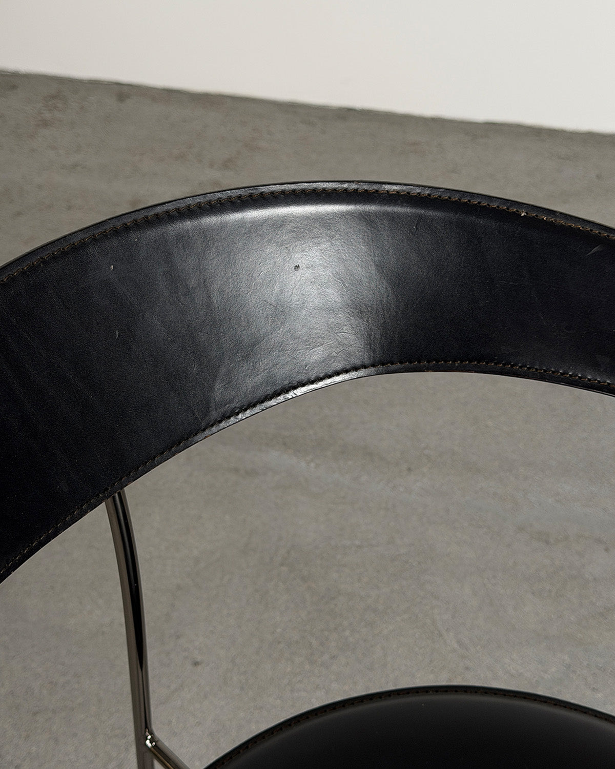 Black 'Canasta' Dining Chairs by Arrben Italy