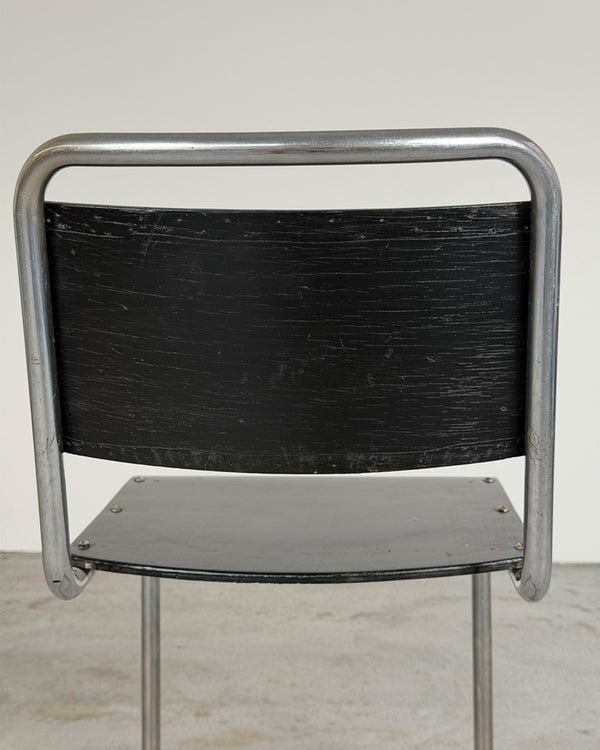 Black Funkis Cantilever Chairs, 1930s