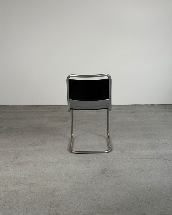 Black Funkis Cantilever Chairs, 1930s