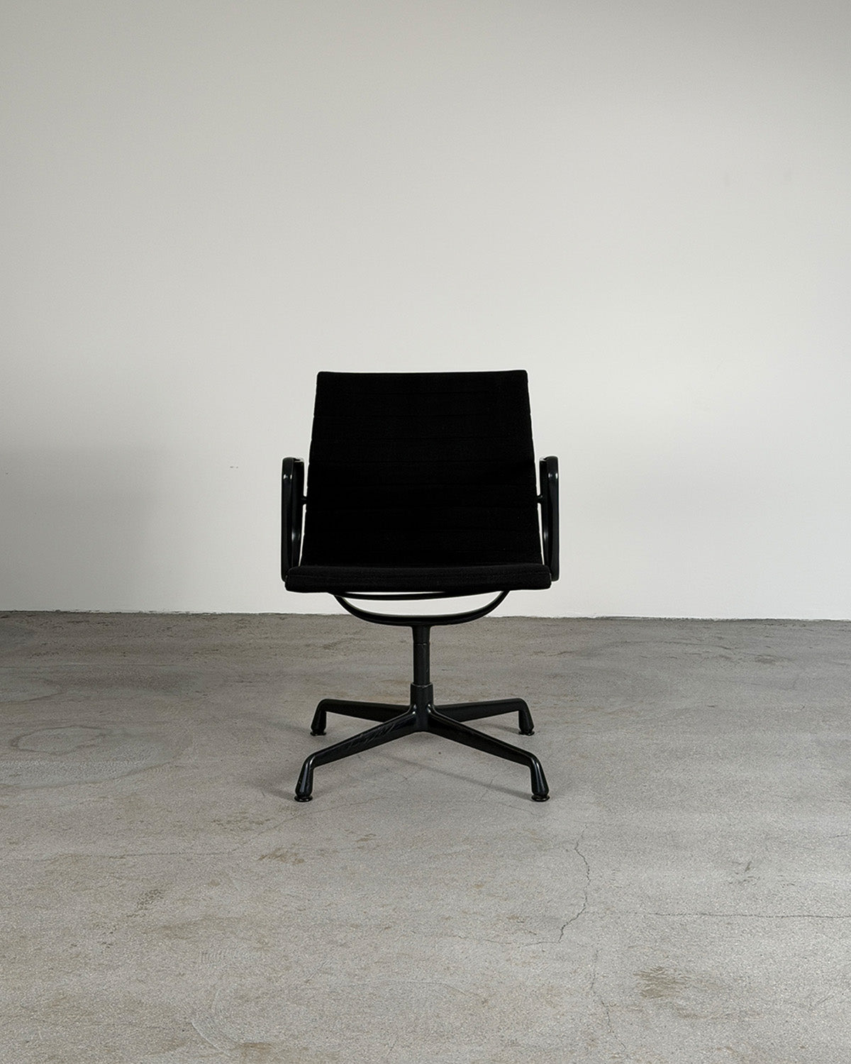 Charles & Ray Eames EA108 Black Office Chair for Vitra