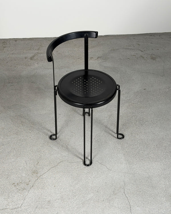 Börge Lindau 1980s 'B4' Stacking Chair for Blå Station