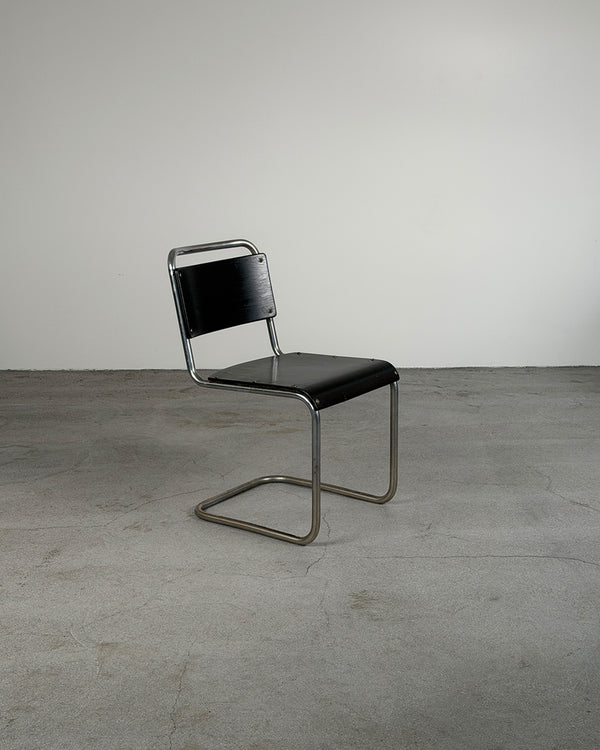Black Funkis Cantilever Chairs, 1930s