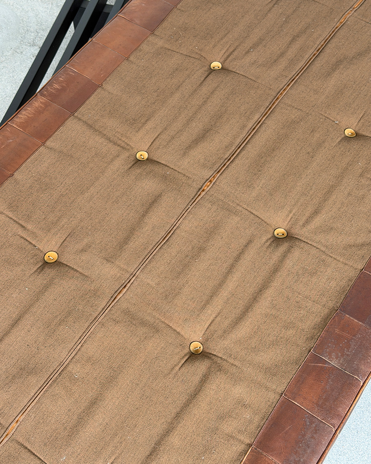 Brown Leather 'DS-80' Daybed by de Sede