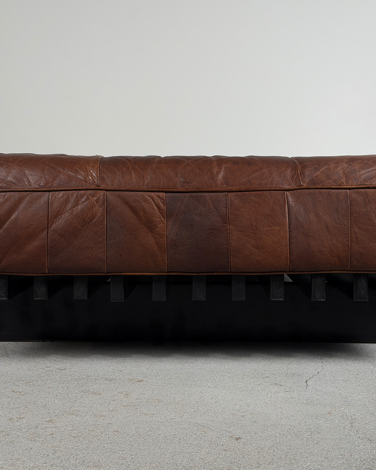Brown Leather 'DS-80' Daybed by de Sede