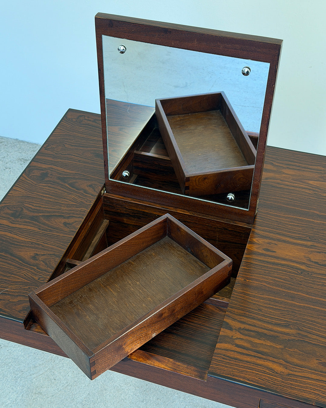 Haslev Møbelfabrik 1960s Rosewood Dressing Table by Severin Hansen