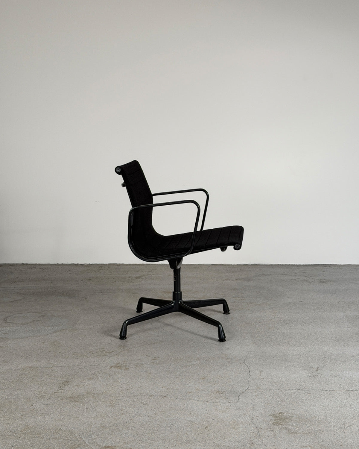 Charles & Ray Eames EA108 Black Office Chair for Vitra