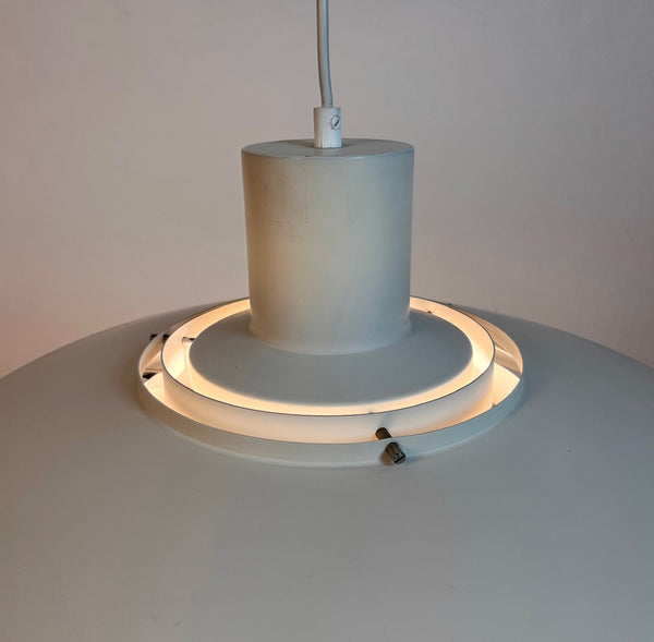 Vintage 1970s Danish Metal Hanging Lamp