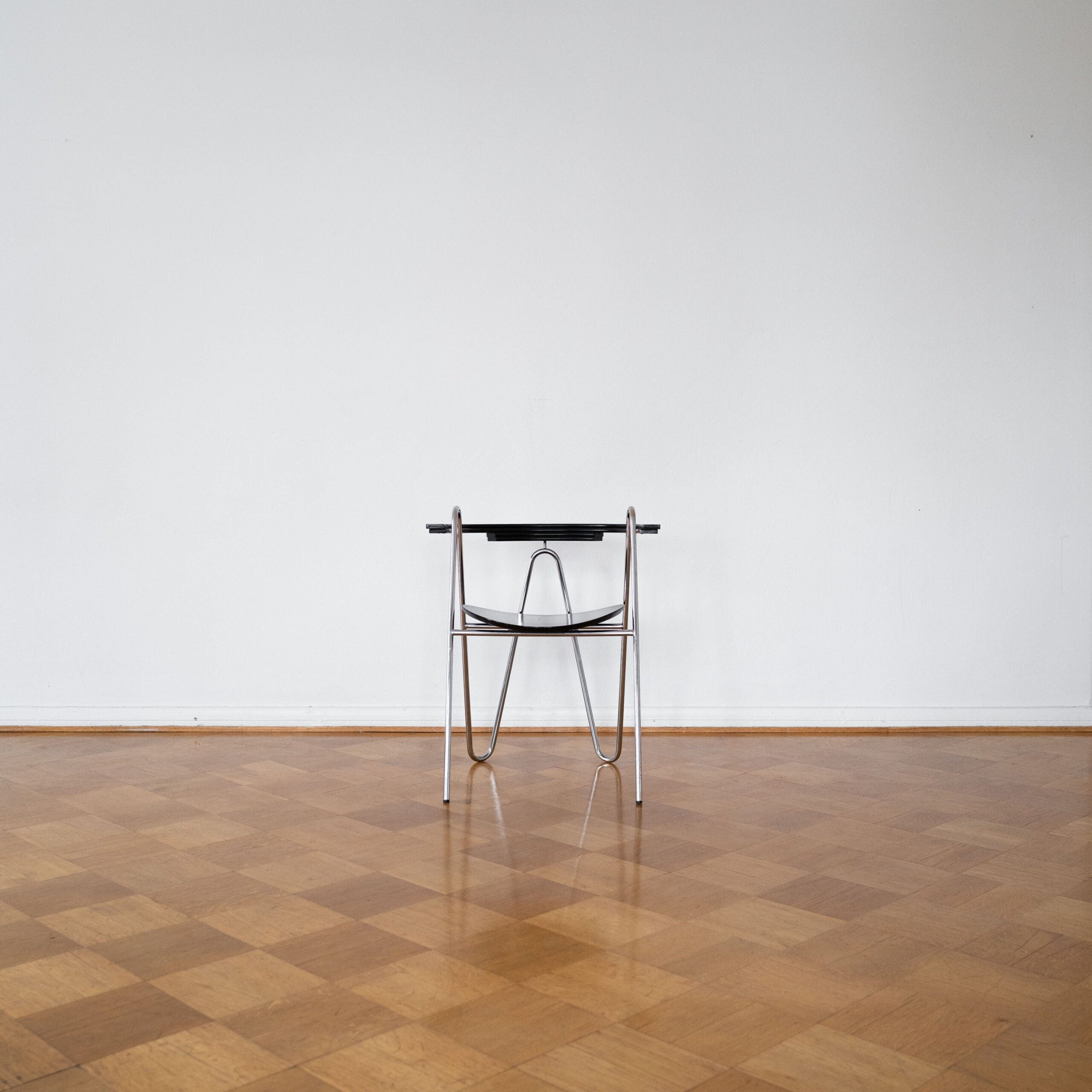 Black Korhonen W-Chair by Pentti Hakala