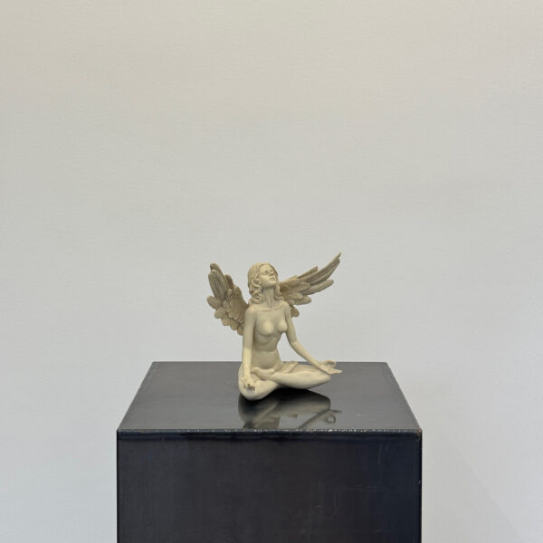 Off White Angel Figure